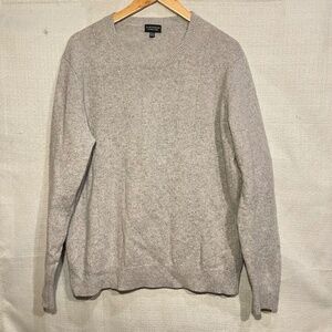 Cashmere Blend Grey Women's Sweater